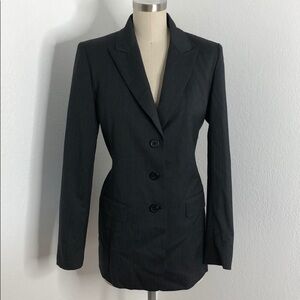 Elie Tahari Gray blazer jacket 8